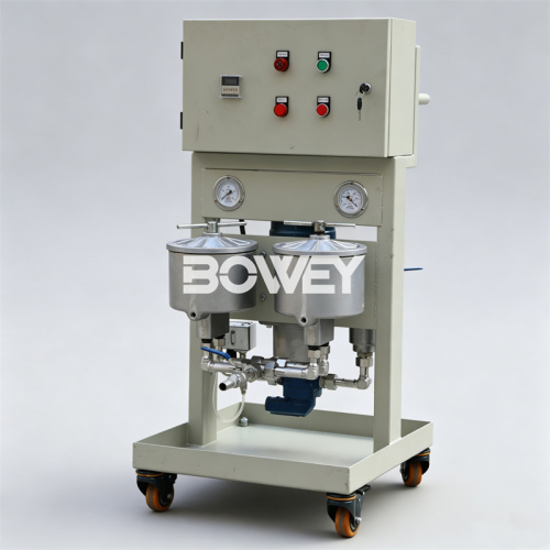 Bowey Custom High-Precision Oil Filter Purifier for Bypass Filtration Hydraulic Lubrication System