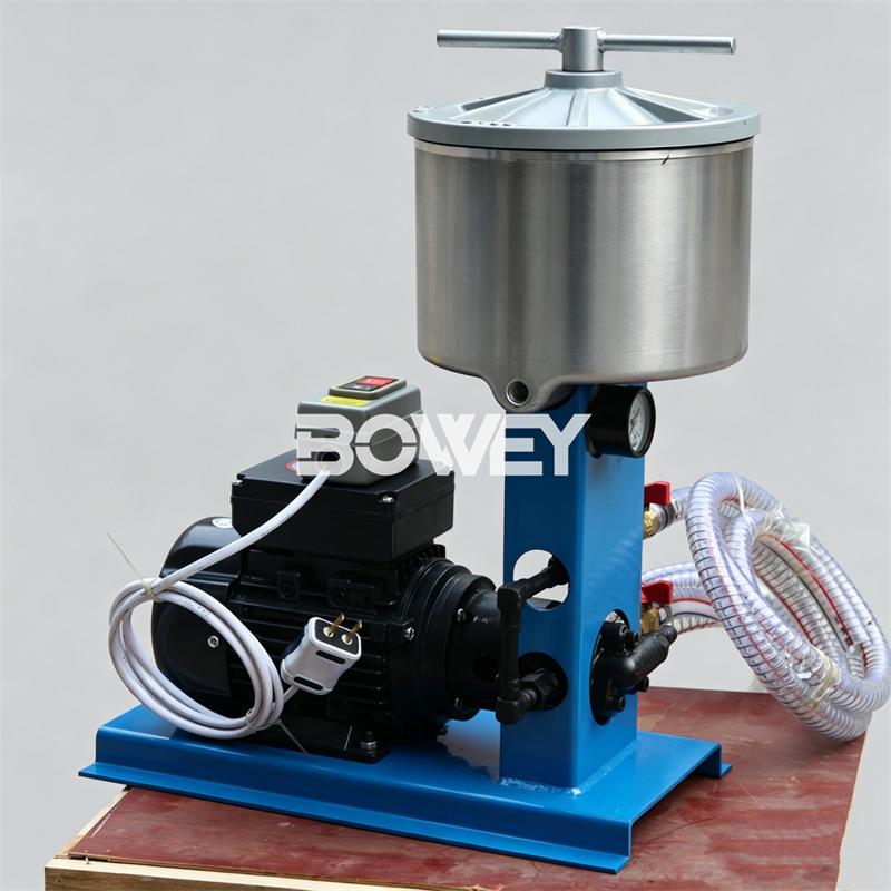 CS-AL-5 CS-AL-6 CS-AL-7 Bowey High-Precision Oil Filter Purifier for Hydraulic Lubrication System