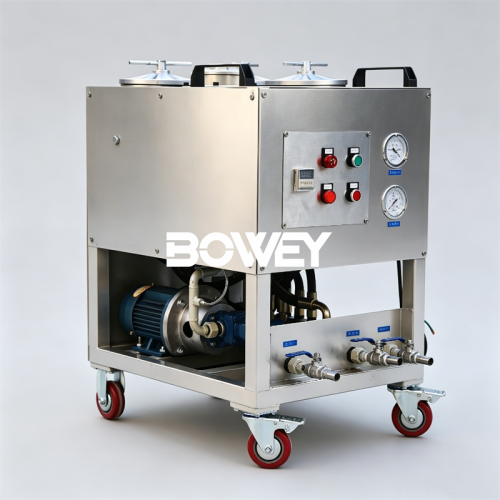 CS-AL-5 CS-AL-6 CS-AL-7 Bowey High-Precision Oil Filter Purifier for Hydraulic Lubrication System