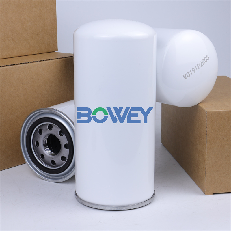 V0191B2R05 Bowey Replaces Vickers Hydraulic Spin On Filter Element