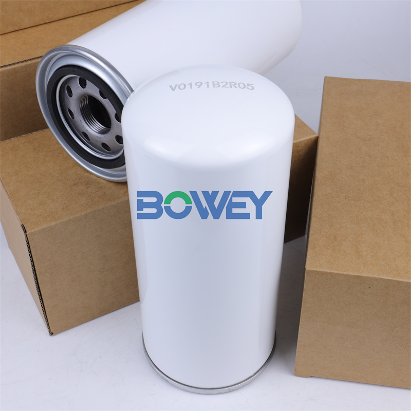 V0191B2R05 Bowey Replaces Vickers Hydraulic Spin On Filter Element