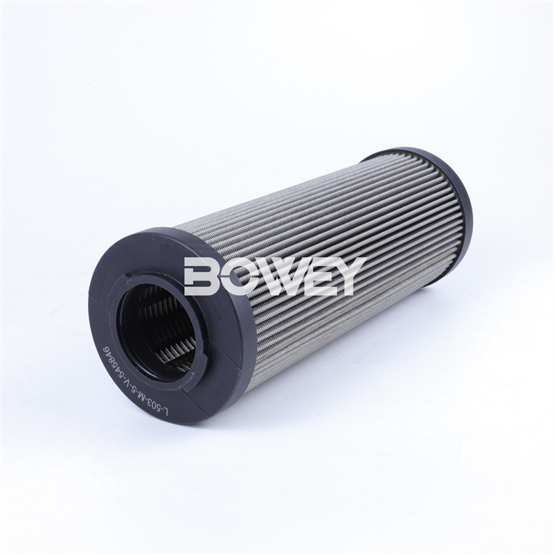 L-503-M-5-V-545846 Bowey Replaces Hydac Hydraulic Oil Filter Element