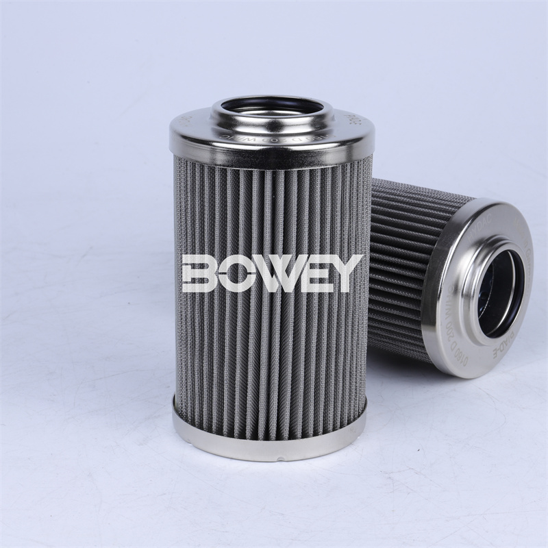 0160D100W/HC 0160D200W/HC Bowey Replaces Hydac Stainless Steel Mesh Hydraulic Oil Filter Element