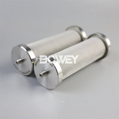 INR-S-00085-ST-SPG-K6375 Bowey Replaces Indufil Stainless Steel Hydraulic Oil Filter Element