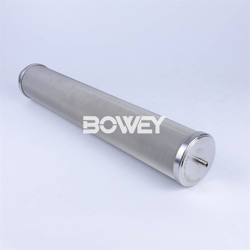 RFR-S-00225-H-SS-UPG-ED Bowey Replaces INDUFIL Hydraulic Oil Filter Element