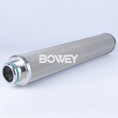 INR-S-00225-H-SS-XPG-F Bowey Replaces Indufil Stainless Steel Hydraulic Oil Filter Element