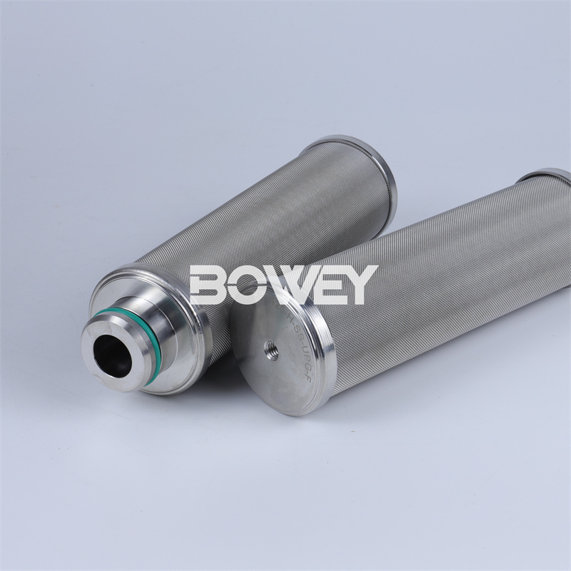 INR-L-00125-H-SS-XPG-ED Bowey Replaces Indufil Hydraulic Oil Filter Element