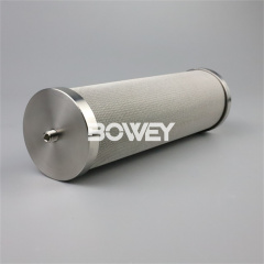 INR-L-00125-H-SS-XPG-ED Bowey Replaces Indufil Hydraulic Oil Filter Element