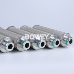 INR-L-00125-H-SS-XPG-ED Bowey Replaces Indufil Hydraulic Oil Filter Element