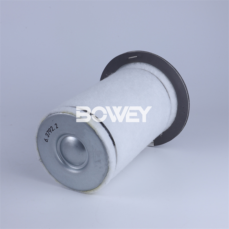 6.3792.2 Bowey Replaces Kaeser Air Compressor Oil-Air Separator Filter Element