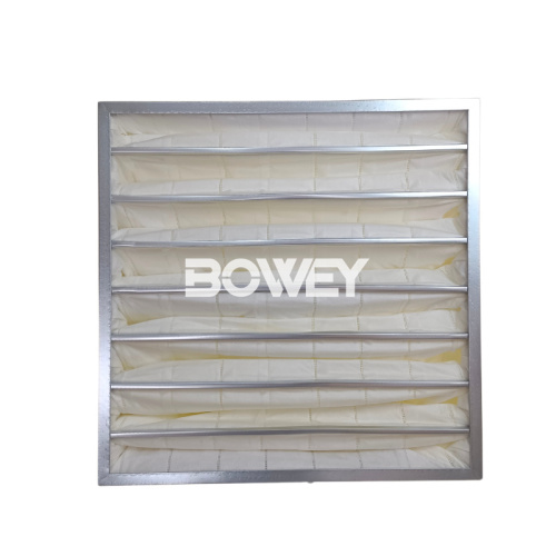 Bowey Repalces VECOFLOW FSAV MERV 11 Bag Air Pre-filter, 24 x 24 x 26 Inches, 8-Pocket