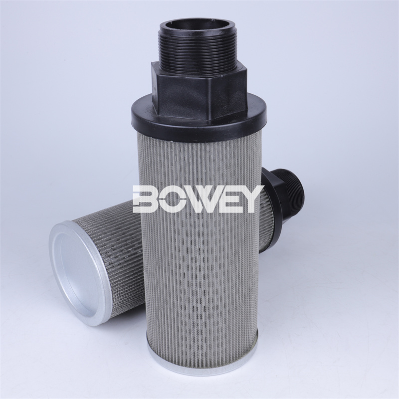 WU-250X80F-J Bowey Replaces Leemin Hydraulic Suction Filter Element