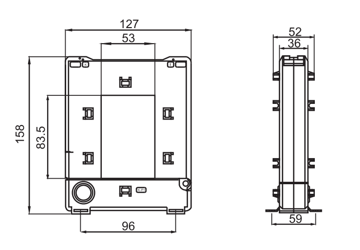 open close current transformer