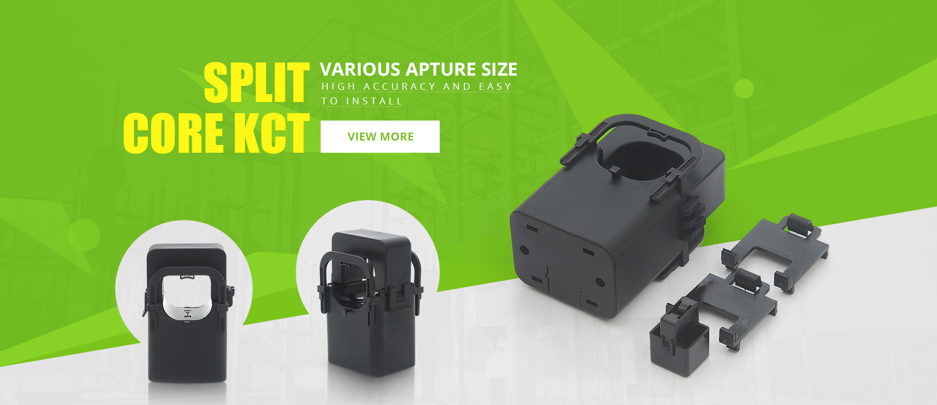 KCT range of split core current transformers