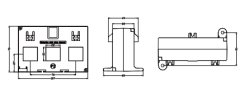 HY3N1-35 three-phase current transformer with crystal connector black