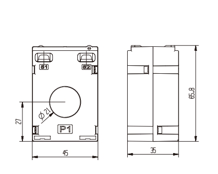 HYX series HYX-20 closed type current transformer