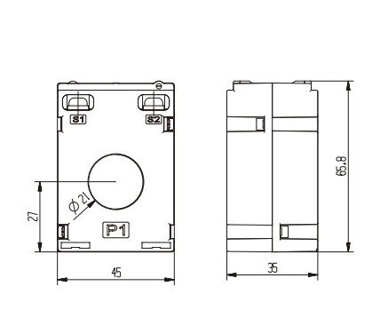 HYX series HYX-20 closed type current transformer