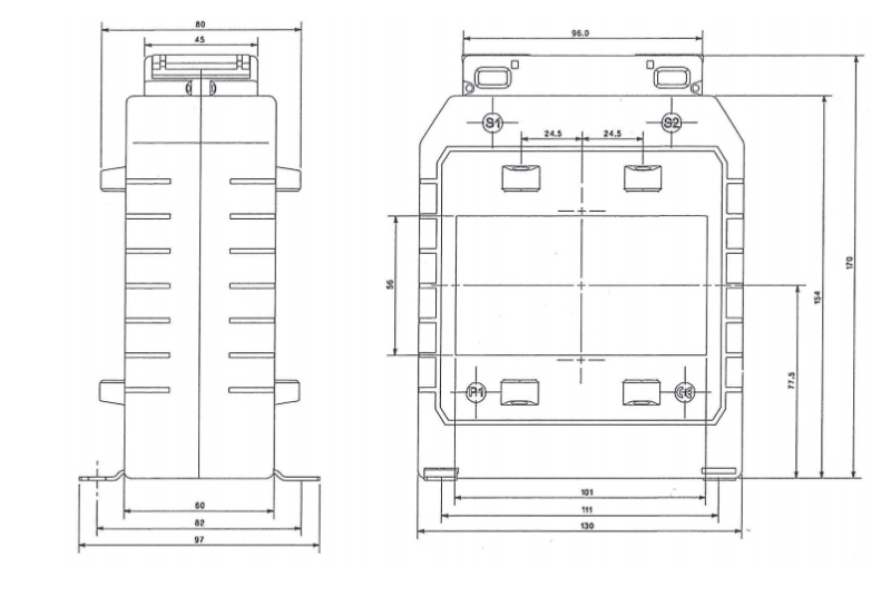 Heyi Manufacturer Produces Rbh Current Transformer Integrated Can Be Customized