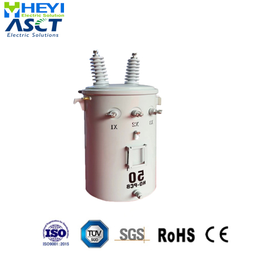 HEYI Insulated Class A single-phase step-down cylindrical distribution transformer 15kva 20kva 25kva