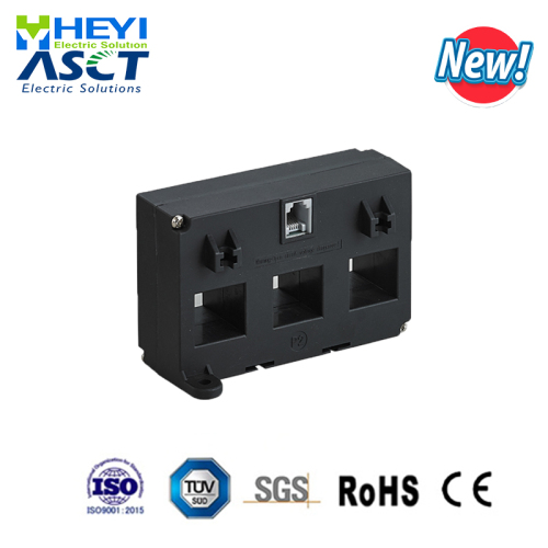 HY3N1-45 three-phase current transformer with crystal connector black