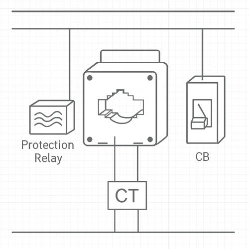 low-voltage current transformer