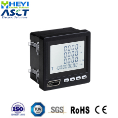 Three-phase LCD multifunction digital meter