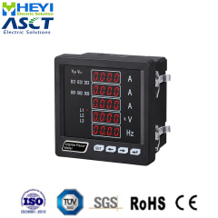 Three-phase A/V/Hz combination meter