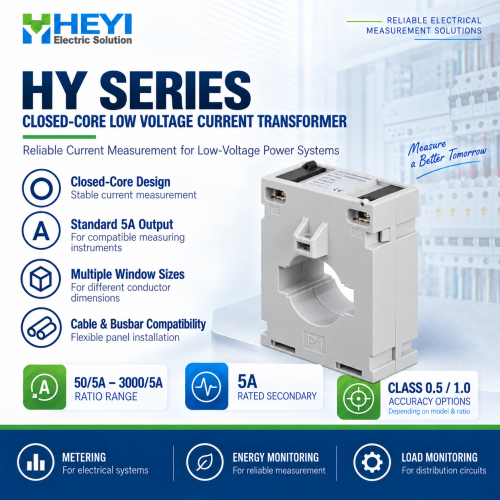 HY-40 Low Voltage Current Transformer for Distribution Panel Metering