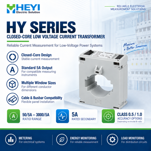 HY-80 Low Voltage Current Transformer for Feeder Monitoring