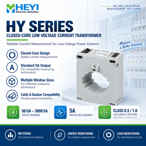HY-60 Low Voltage Current Transformer for Panel Metering