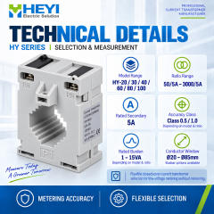 HY-30 Low Voltage Current Transformer for Panel Metering
