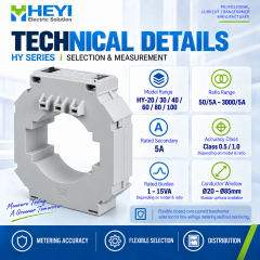 HY-100 Low Voltage Current Transformer for High Current Metering