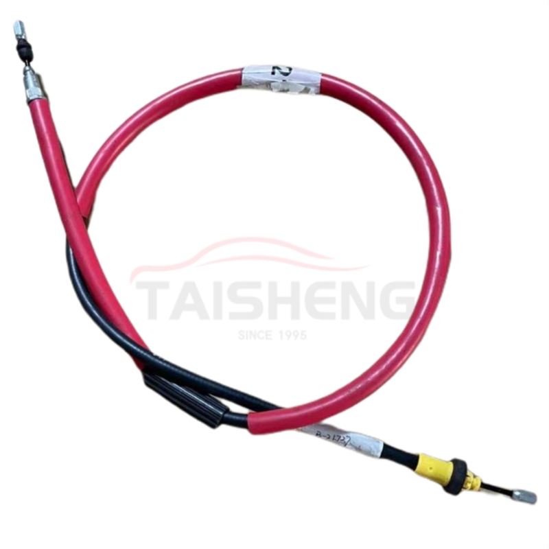 Auto Red color Right Rear Parking cable OEM number 8200270182/8200673258 auto brake cable