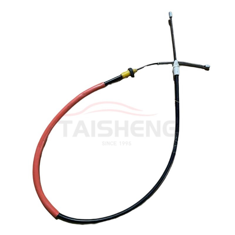 Auto RED color Left Rear Parking cable OEM number 7700433238/8200087979/8200700184 auto brake cable