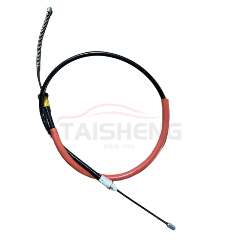 Auto RED color Left Rear Parking cable OEM number 7700433238/8200087979/8200700184 auto brake cable