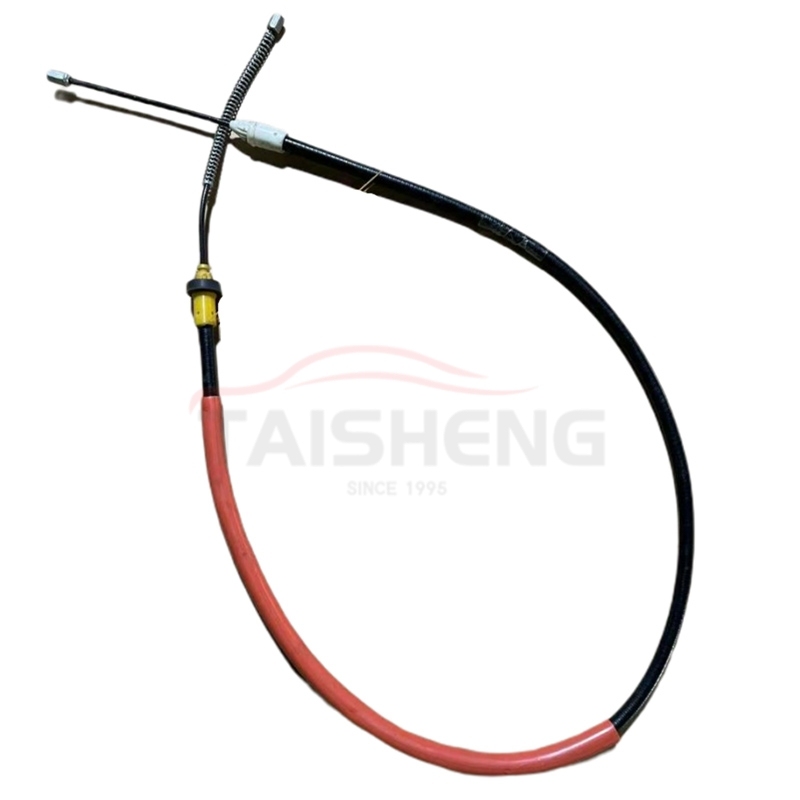 Auto RED color Left Rear Parking cable OEM number 7700433238/8200087979/8200700184 auto brake cable