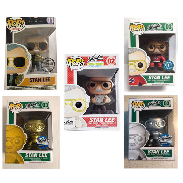 platinum stan lee pop