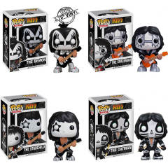Pop KISS - The Demon #04 The Spaceman #05 The Starchild #06 The Catman #07 Vinyl Figure In Stock