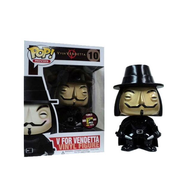 POP Movies Horror Vinyl Figure V for Vendetta #10 Funko 