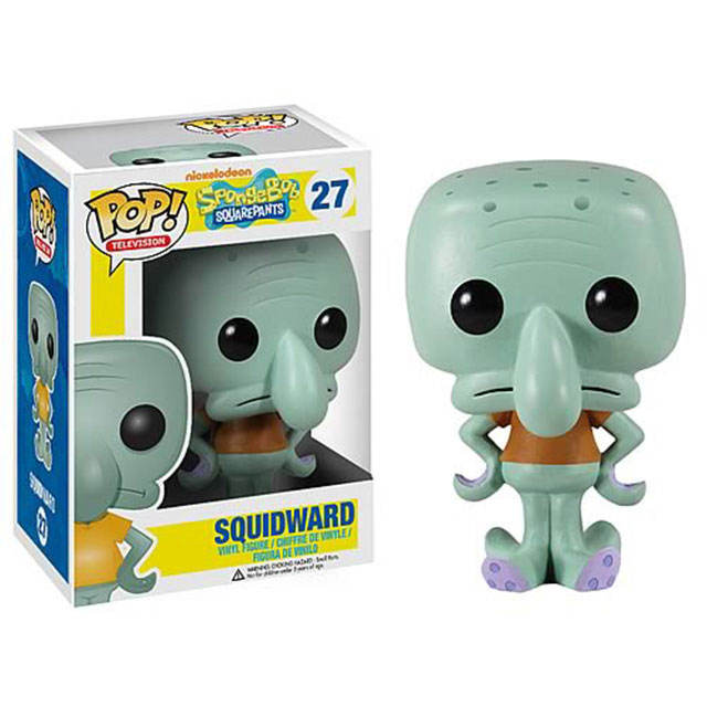 Funko Pop Spongebob Squarepants Squidward #27 Vinyl Figure In Stock