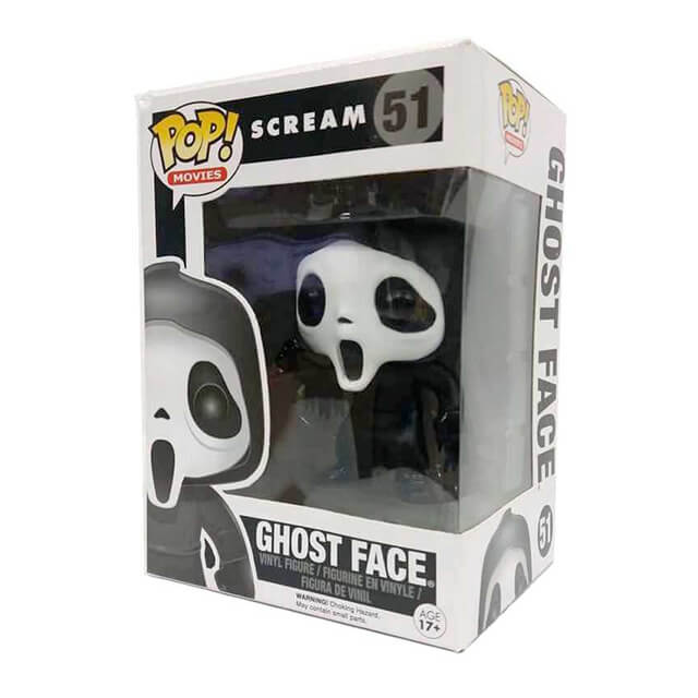 Funko Pop Ghost Face # 51 aus dem Film Scream Horror Ghostface Vinyl Figur Toys* 