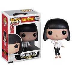 Pop Pulp Fiction Mia Wallace #63 Vinyl Figure In Stock