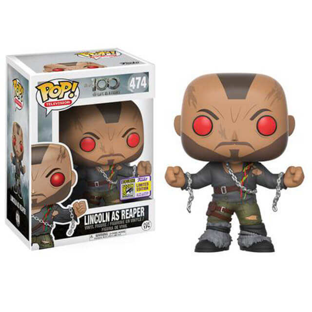 Pop! Television The 100 Lincoln (as Reaper) [SDCC] #474 Vinyl Figure In Stock