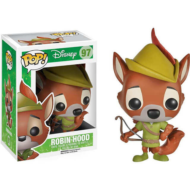 Pop! Disney Robin Hood #97 Vinyl Figure In Stock