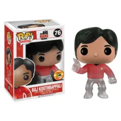 Funko Pop! Television The Big Bang Theory Raj Koothrappali (Star Trek) (Transporting) #76 Vinyl Figure In Stock
