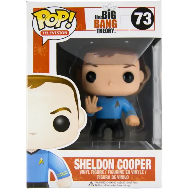 Funko Pop! Television The Big Bang Theory Sheldon Cooper #73 Vinyl Figure In Stock