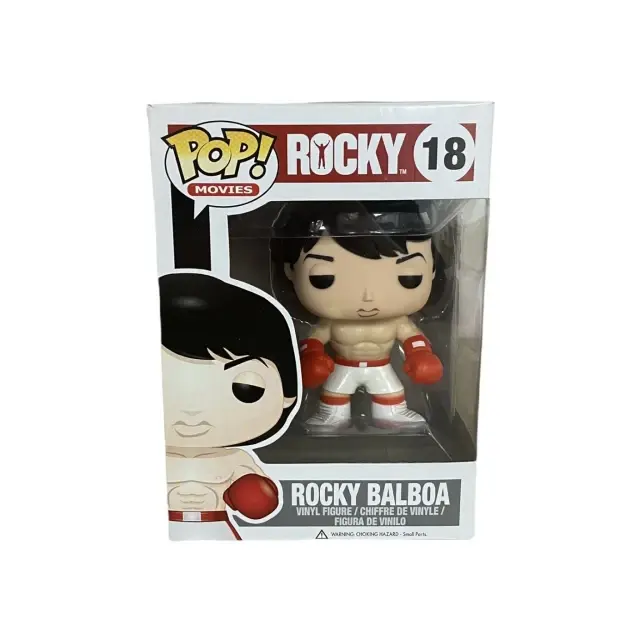 Funko Pop! Movies Rocky Balboa #18 Vinyl Figure In Stock