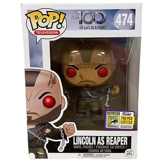 Funko Pop! Television The 100 Lincoln (as Reaper) [SDCC] #474 Vinyl Figure In Stock