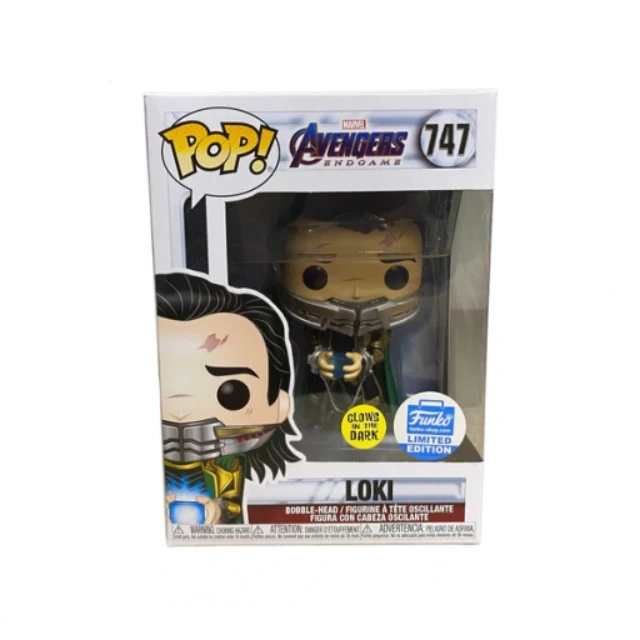 Funko Pop! Marvel Loki #747 Glow in the Dark Vinyl Figure In Stock