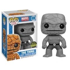 Funko Pop! Marvel The Thing (Black & White) Exclusive #09 Vinyl Figure In Stock